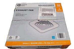Commercial Electric 50 CFM Roomside Ceiling Bathroom Exhaust Fan